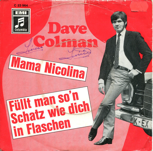 Cover Dave Colman* - Mama Nicolina (7) Schallplatten Ankauf