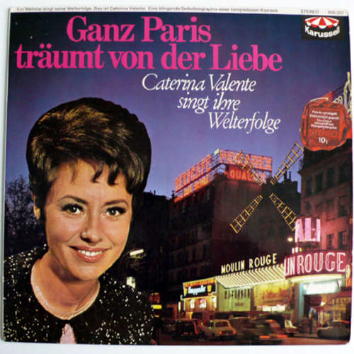 Cover Caterina Valente - Ganz Paris Träumt Von Der Liebe (LP, Comp) Schallplatten Ankauf