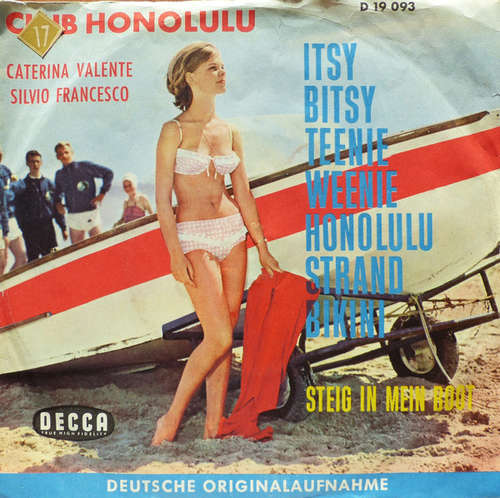 Cover Club Honolulu - Itsy Bitsy Teenie Weenie Honolulu Strand Bikini (7, Single, Mar) Schallplatten Ankauf