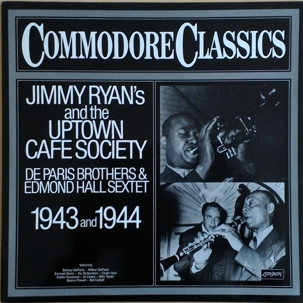 Cover De Paris Brothers*, Edmond Hall Sextet - Jimmy Ryan's And The Uptown Cafe Society (1943 And 1944) (LP, Comp) Schallplatten Ankauf