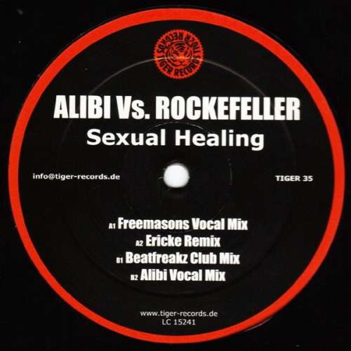 Cover Alibi* Vs. Rockefeller - Sexual Healing (12) Schallplatten Ankauf