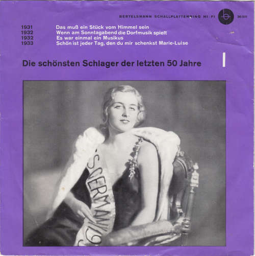 Cover Various - Die Schönsten Schlager Der Letzten 50 Jahre - Serie 1, Platte 11 (7, Comp, Mono) Schallplatten Ankauf