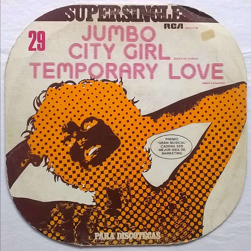 Cover Jumbo (5) - City Girl = Chica De Ciudad / Temporary Love = Amor Pasajero (12, Maxi) Schallplatten Ankauf