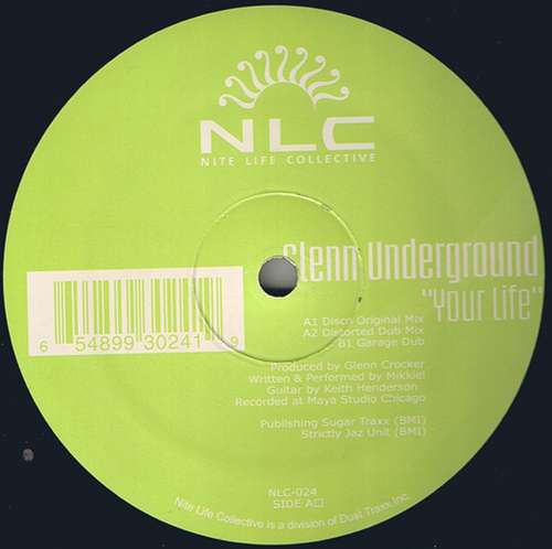 Cover Glenn Underground - Your Life (12) Schallplatten Ankauf