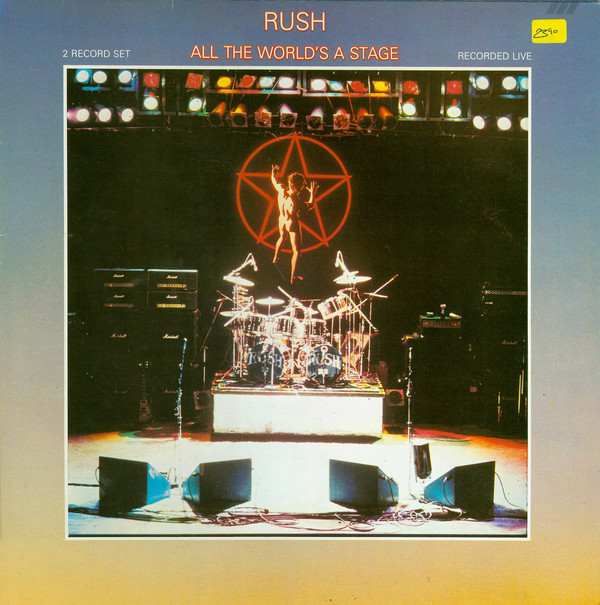 Cover Rush - All The World's A Stage (2xLP, Album, Gat) Schallplatten Ankauf