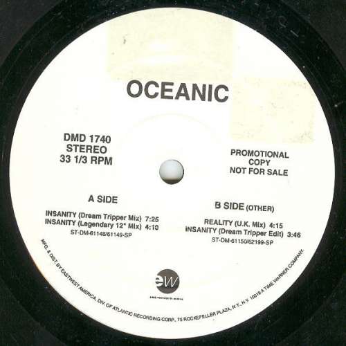 Cover Oceanic - Insanity (12, Promo) Schallplatten Ankauf