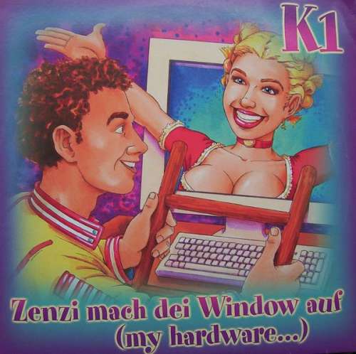 Cover K1 (4) - Zenzi Mach Dei Window Auf (My Hardware...) (12) Schallplatten Ankauf