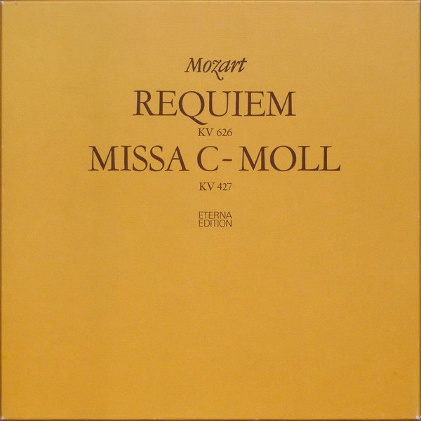 Cover Mozart* - Requiem (KV 626) ∙ Missa C-moll (KV 427) (3xLP, RE + Box) Schallplatten Ankauf