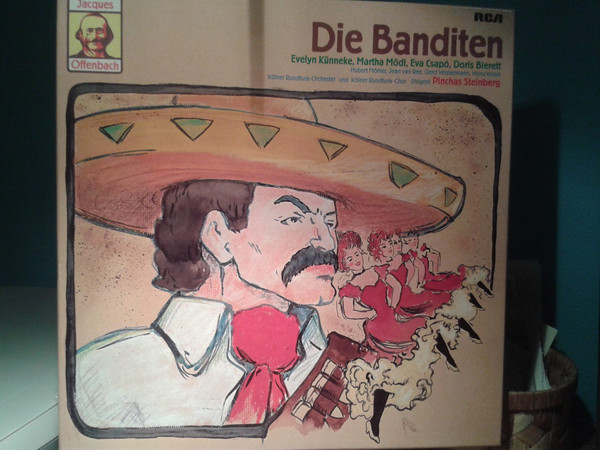 Cover Jacques Offenbach, Pinchas Steinberg - Die Banditen (Les Brigands), Operette. Gesamtaufnahme Ohne Dialoge (2xLP) Schallplatten Ankauf