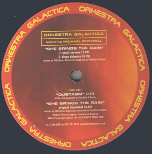 Cover Orkestra Galactica - She Brings The Rain (12) Schallplatten Ankauf
