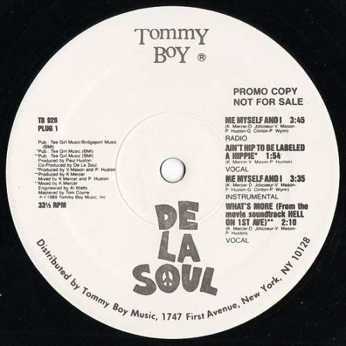 Cover De La Soul - Me Myself And I (12, Promo) Schallplatten Ankauf