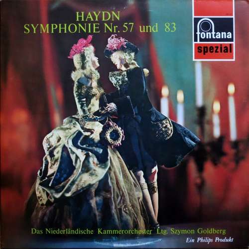 Cover Haydn*, Das Niederländische Kammerorchester, Szymon Goldberg - Symphonie Nr. 57 Und 83 (LP, Mono) Schallplatten Ankauf