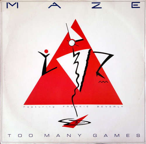 Cover Maze Featuring Frankie Beverly - Too Many Games (12, Single) Schallplatten Ankauf