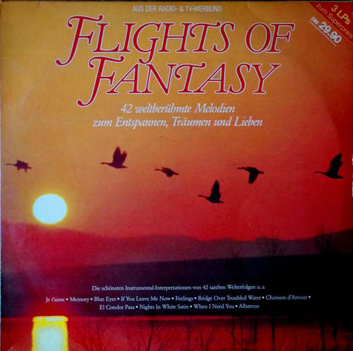 Cover Various - Flights Of Fantasy - 42 Weltberühmte Melodien (3xLP) Schallplatten Ankauf