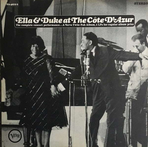 Cover Ella Fitzgerald And Duke Ellington - Ella & Duke At The Côte D'Azur (2xLP, Album, Tex) Schallplatten Ankauf