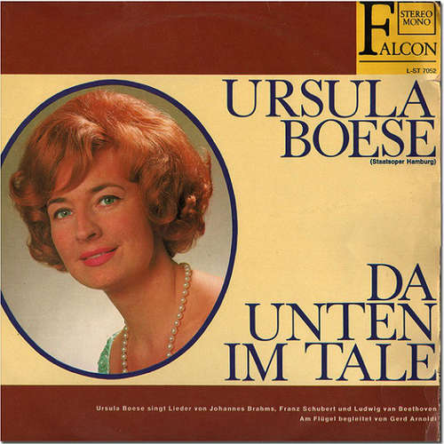 Cover Ursula Boese - Da Unten Im Tale (LP) Schallplatten Ankauf