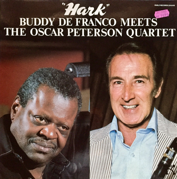 Cover Buddy DeFranco meets The Oscar Peterson Quartet - Hark (LP) Schallplatten Ankauf