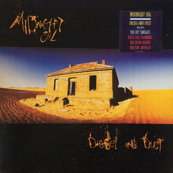 Cover Midnight Oil - Diesel And Dust (LP, Album, Gat) Schallplatten Ankauf