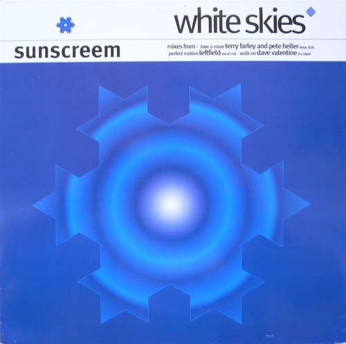 Cover Sunscreem - White Skies (12) Schallplatten Ankauf