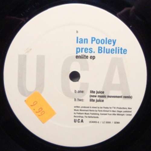 Cover Ian Pooley Pres. Bluelite - Enlite EP (12, EP) Schallplatten Ankauf