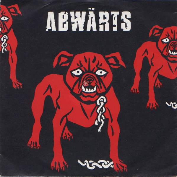 Cover Abwärts - Die Zeit (7, Single) Schallplatten Ankauf