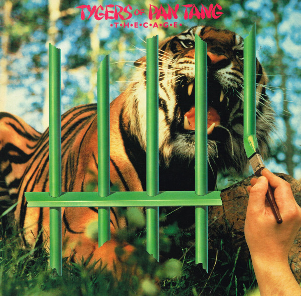 Cover Tygers Of Pan Tang - The Cage (LP, Album) Schallplatten Ankauf