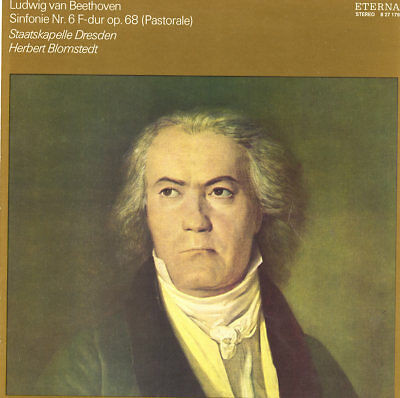 Cover Ludwig van Beethoven - Staatskapelle Dresden, Herbert Blomstedt - Sinfonie Nr. 6 F-dur Op. 68 (Pastorale) (LP) Schallplatten Ankauf