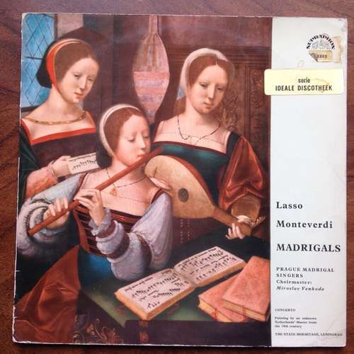 Cover Lasso*, Monteverdi*, Prague Madrigal Singers, Miroslav Venhoda - Madrigals (LP, Album) Schallplatten Ankauf