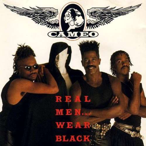 Cover Real Men … Wear Black Schallplatten Ankauf