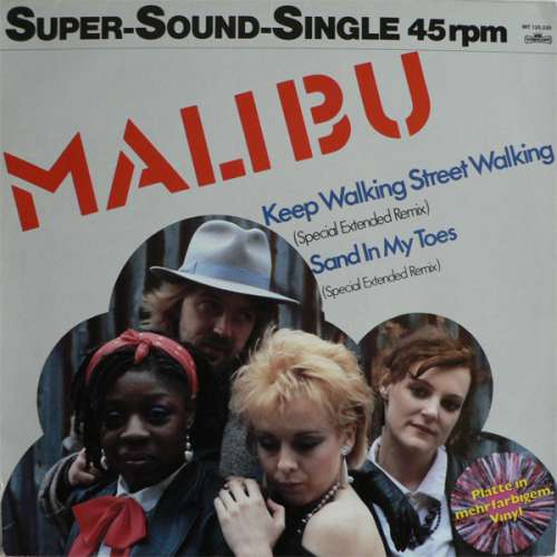 Cover Malibu (8) - Keep Walking Street Walking (12, Maxi, Mar) Schallplatten Ankauf