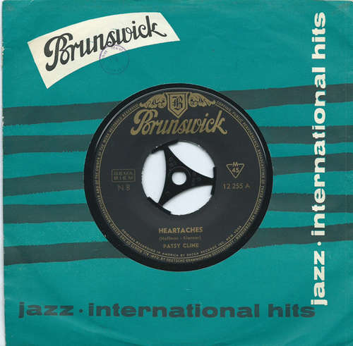 Cover Patsy Cline - Heartaches (7, Single) Schallplatten Ankauf