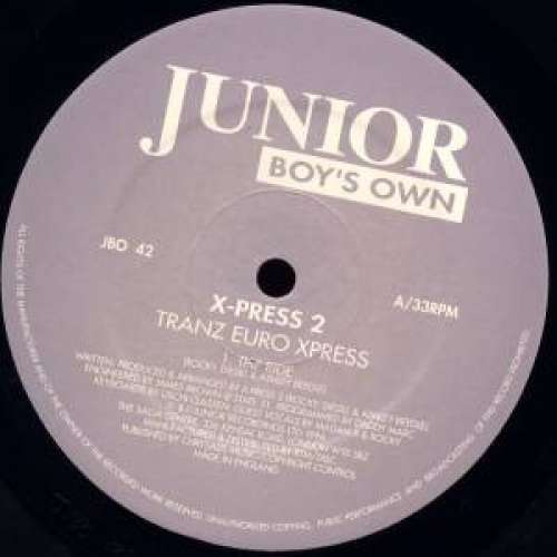 Cover X-Press 2 - Tranz Euro Xpress (12) Schallplatten Ankauf