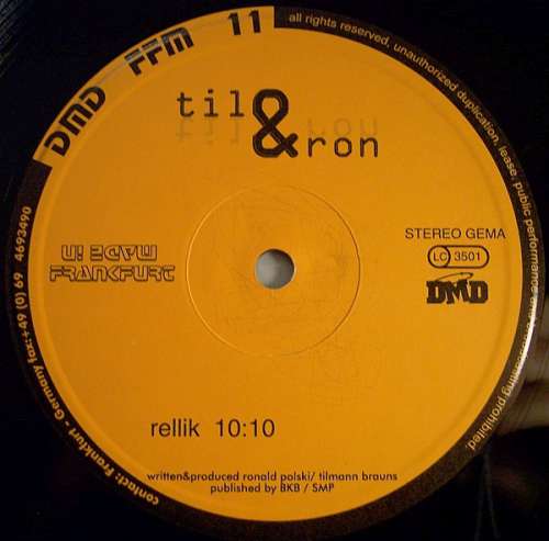 Cover Til & Ron - Rellik (12) Schallplatten Ankauf