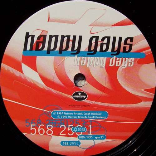Cover Happy Gays - Happy Days (12) Schallplatten Ankauf
