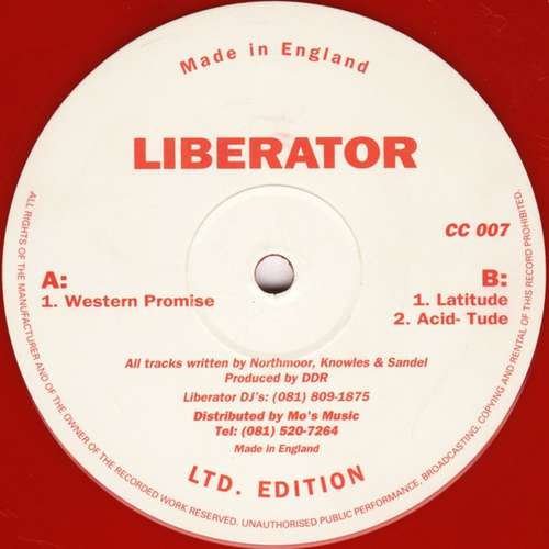 Cover Liberator* - Western Promise (12, Ltd, Red) Schallplatten Ankauf