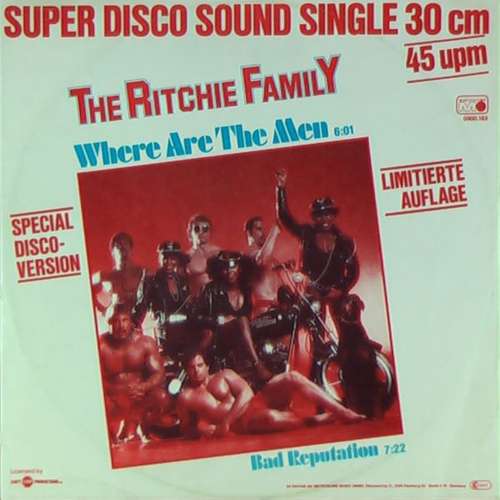 Bild The Ritchie Family - Where Are The Men / Bad Reputation (12, Ltd) Schallplatten Ankauf