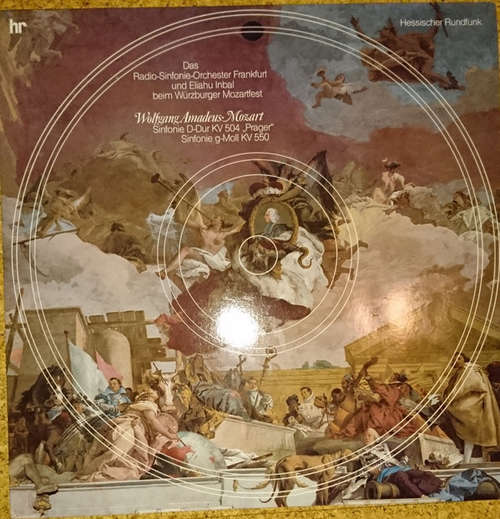 Cover Wolfgang Amadeus Mozart, Radio-Sinfonie-Orchester Frankfurt, Eliahu Inbal - Sinfonie D-Dur KV 504 Prager, Sinfonie G-Moll KV 550 (LP, Album) Schallplatten Ankauf