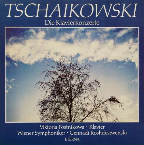 Cover Tschaikowski*, Viktoria Postnikowa* ∙ Wiener Symphoniker ∙ Gennadi Roshdestwenski* - Die Klavierkonzerte (2xLP, RP) Schallplatten Ankauf