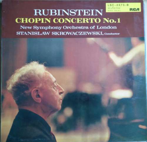 Cover Chopin*, Arthur Rubinstein, Stanislaw Skrowaczewski, The New Symphony Orchestra Of London - Concerto No. 1 (LP) Schallplatten Ankauf