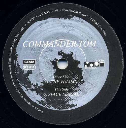 Cover Commander Tom - The Vulcan (10) Schallplatten Ankauf