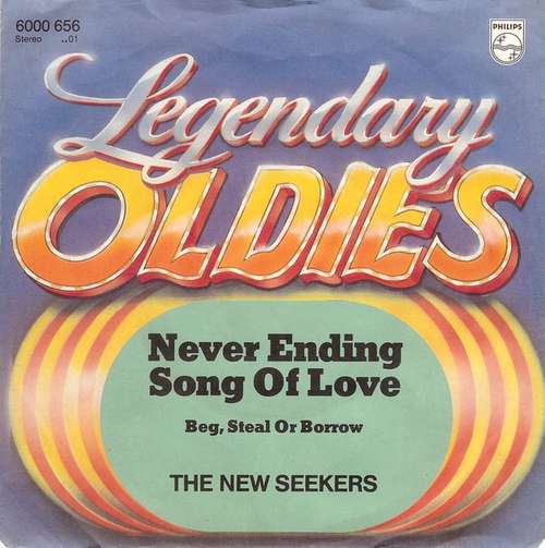 Cover The New Seekers - Never Ending Song Of Love / Beg, Steal Or Borrow (7, Single) Schallplatten Ankauf