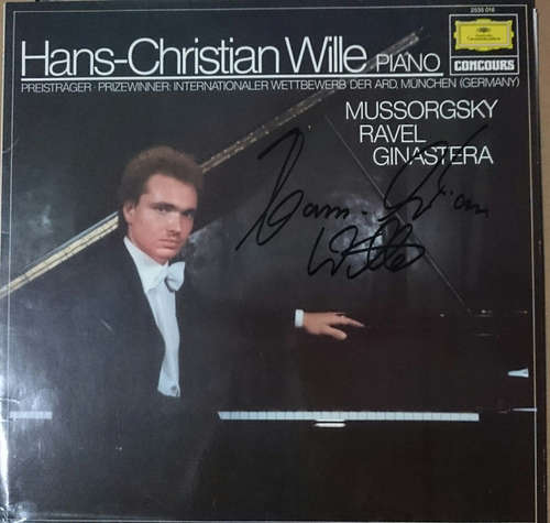 Cover Hans-Christian Wille, Mussorgsky*, Ravel*, Ginastera* - Piano (LP) Schallplatten Ankauf