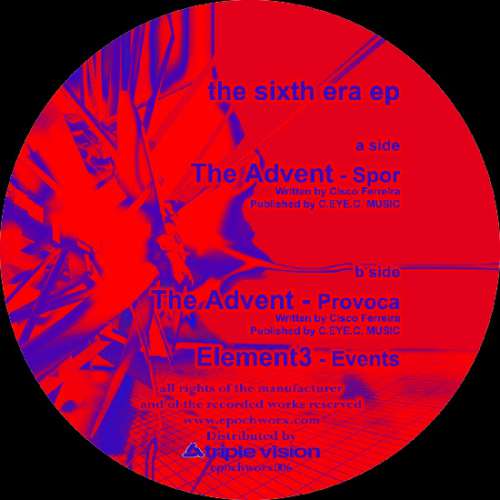 Cover The Advent / Element3 - The Sixth Era EP (12, EP) Schallplatten Ankauf