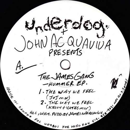 Cover John Acquaviva Presents The James Gang (2) - Hummer EP. (12, EP) Schallplatten Ankauf