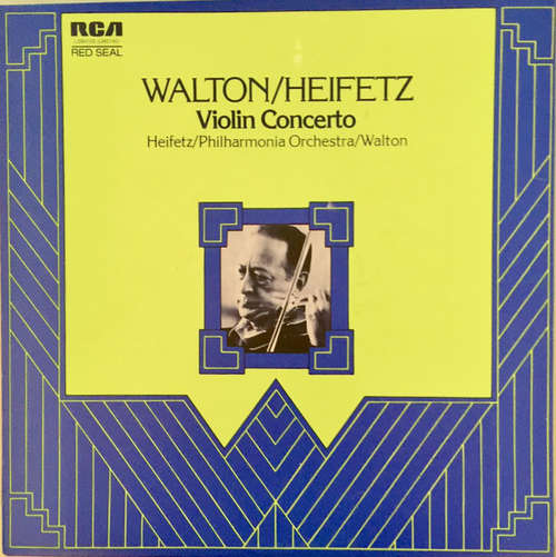 Cover Walton* / Heifetz* - Violin Concerto (LP, Album, Mono) Schallplatten Ankauf