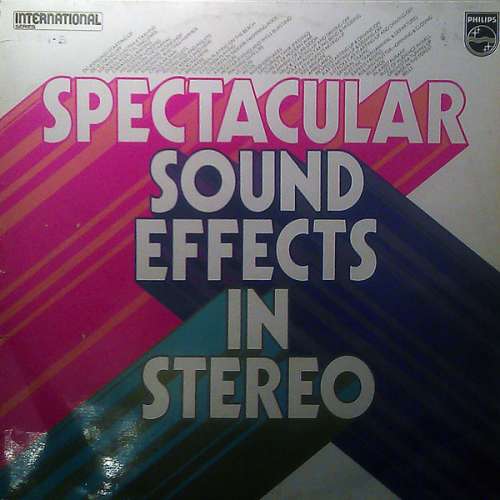 Cover No Artist - Spectacular Sound Effects In Stereo (LP) Schallplatten Ankauf