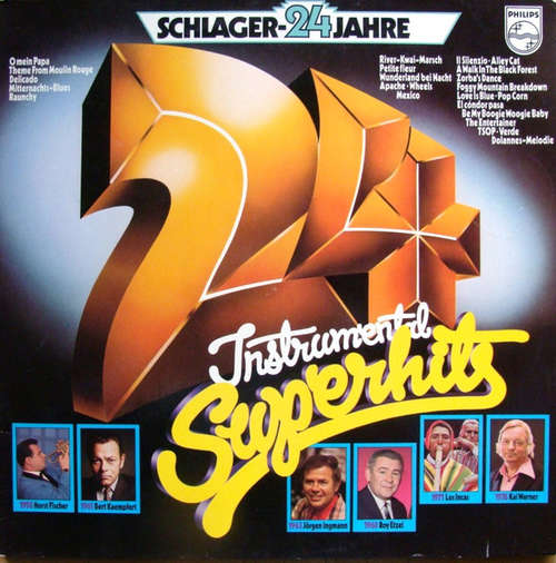 Bild Various - 24 Schlagerjahre - 24 Instrumental Hits (2xLP, Comp) Schallplatten Ankauf