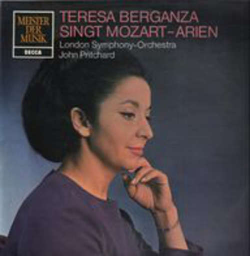 Cover Teresa Berganza Singt Mozart* Arien John Pritchard - Teresa Berganza Sings Mozart (LP) Schallplatten Ankauf