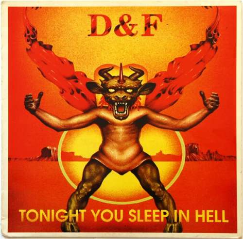 Cover D & F - Tonight You Sleep In Hell (12) Schallplatten Ankauf
