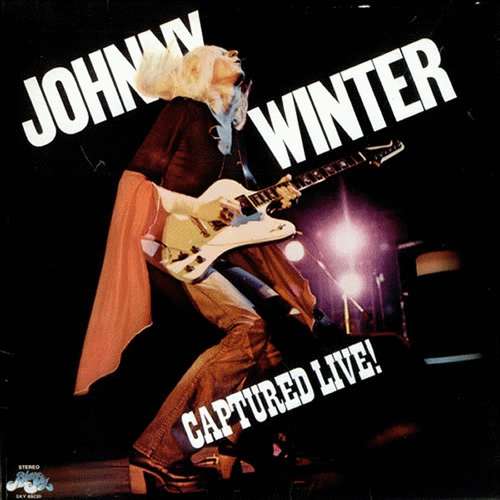 Cover Johnny Winter - Captured Live! (LP, Album) Schallplatten Ankauf